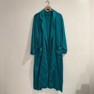 Vintage Victorias Secret Gold Label Satin Robe